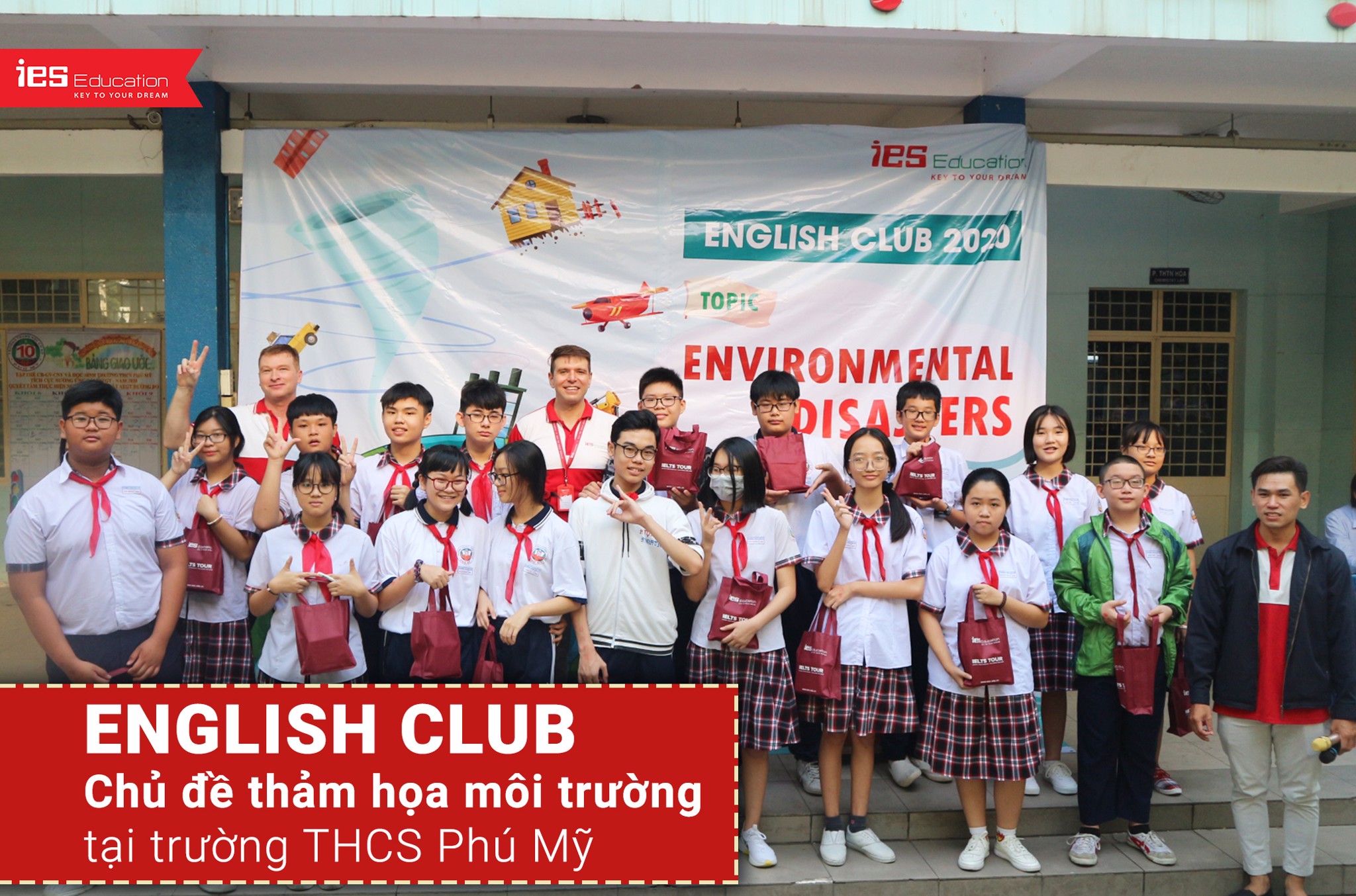 English Club - chủ đề thảm họa môi trường - IES Education