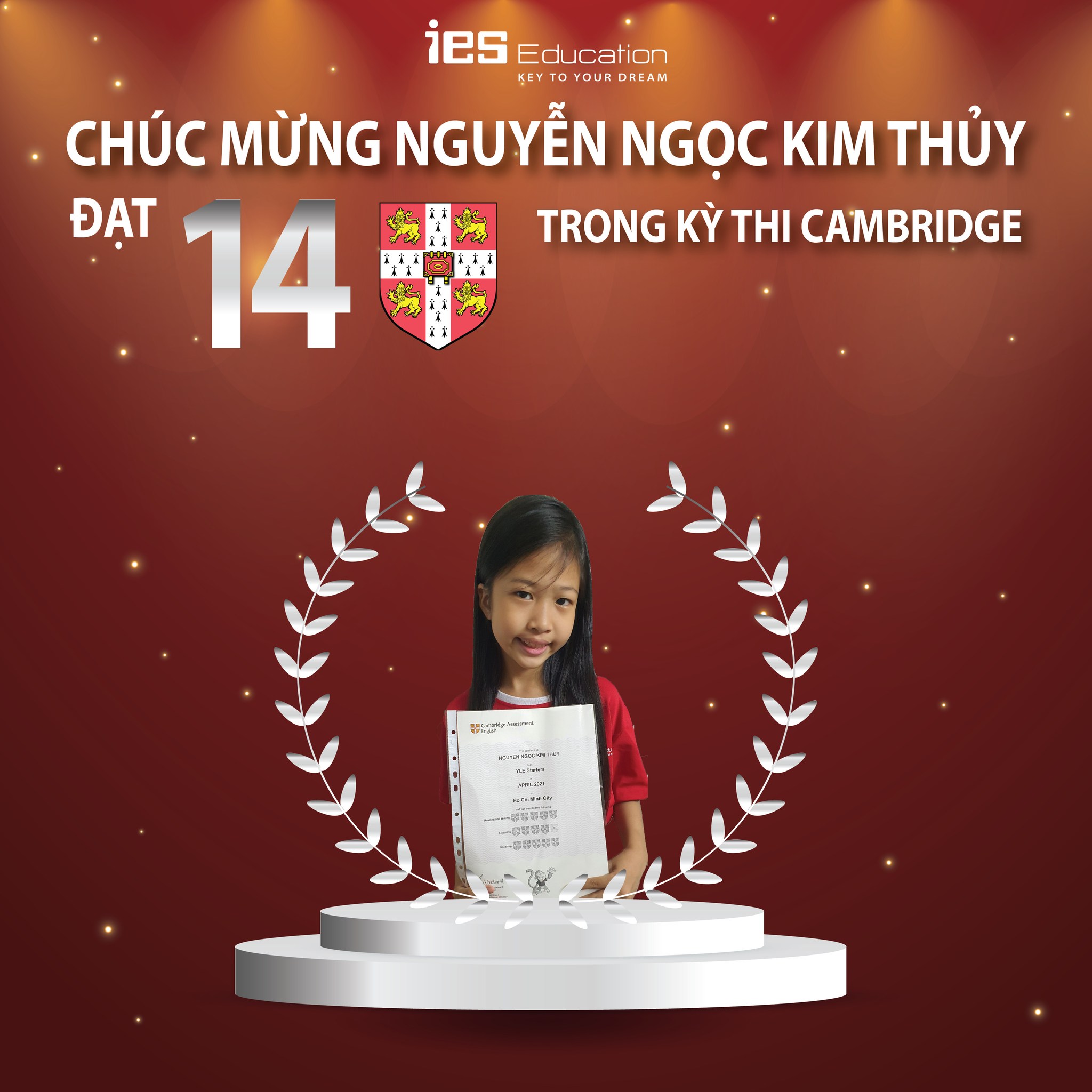 GÓC TUYÊN DƯƠNG HỌC VIÊN ĐÃ HOÀN THÀNH KỲ THI CAMBRIDGE VỪA QUA