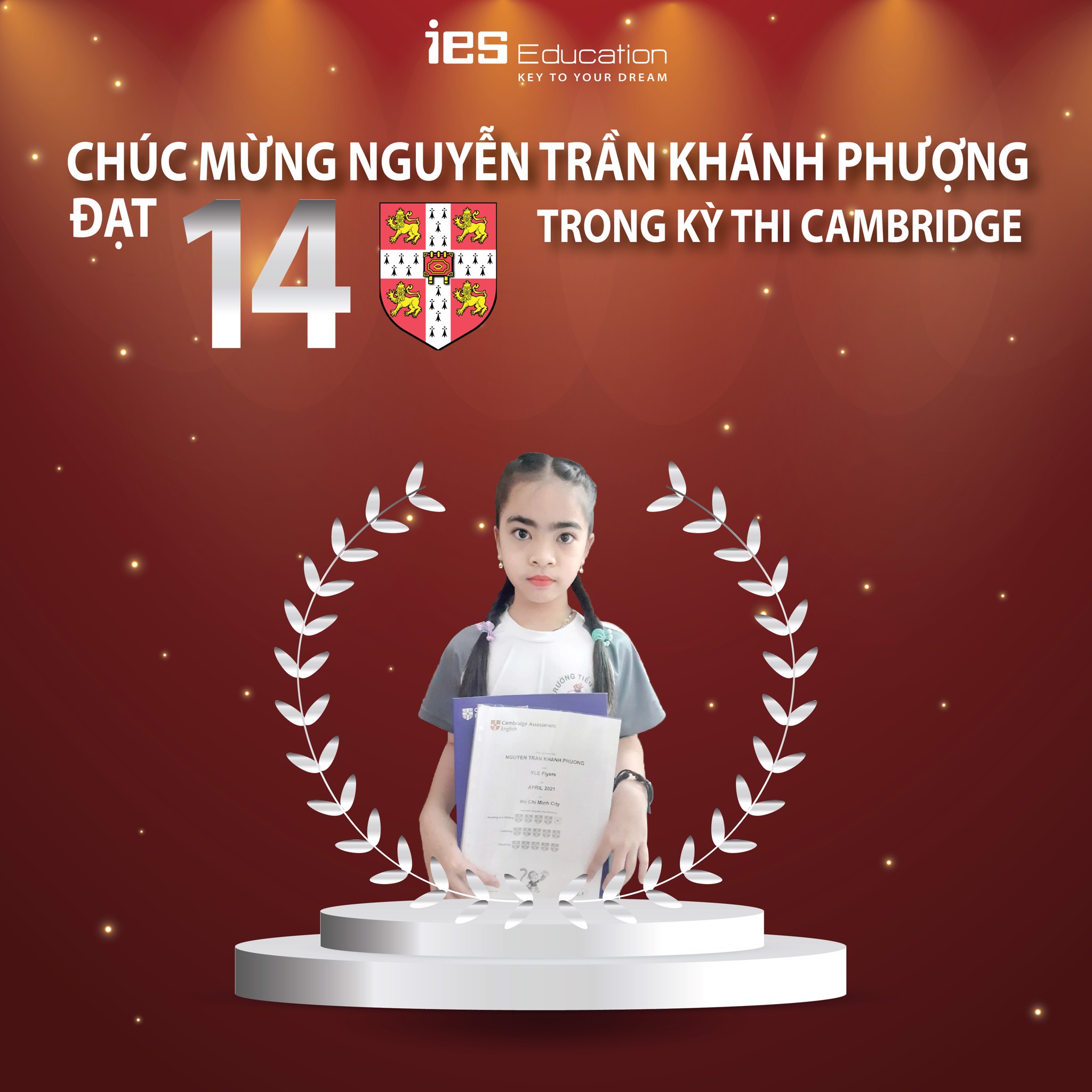 GÓC TUYÊN DƯƠNG HỌC VIÊN ĐÃ HOÀN THÀNH KỲ THI CAMBRIDGE VỪA QUA