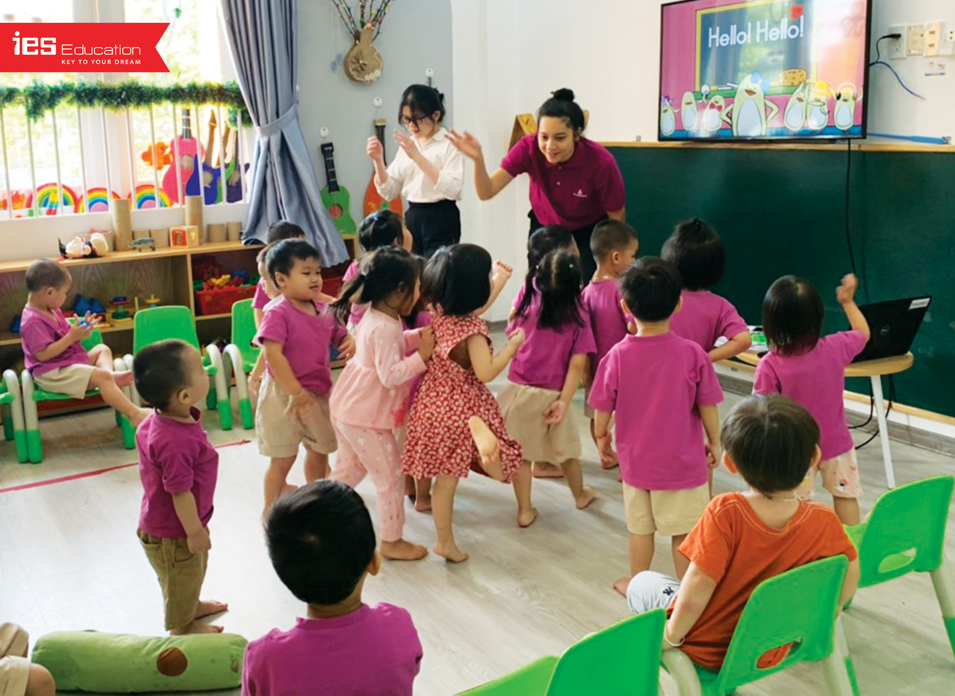 Giờ kể chuyện của giáo viên bản ngữ và các bạn nhỏ trường ABI Đồng Nai - IES Education