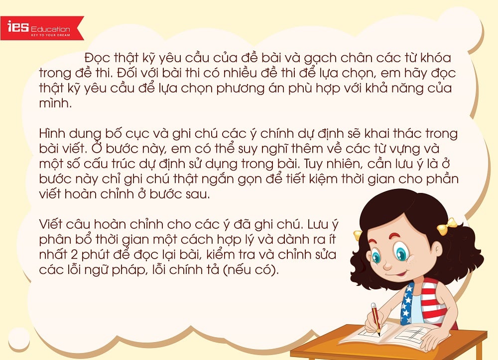 Bí quyết chinh phục và đạt điểm cao kỹ năng viết đề thi của Cambridge
