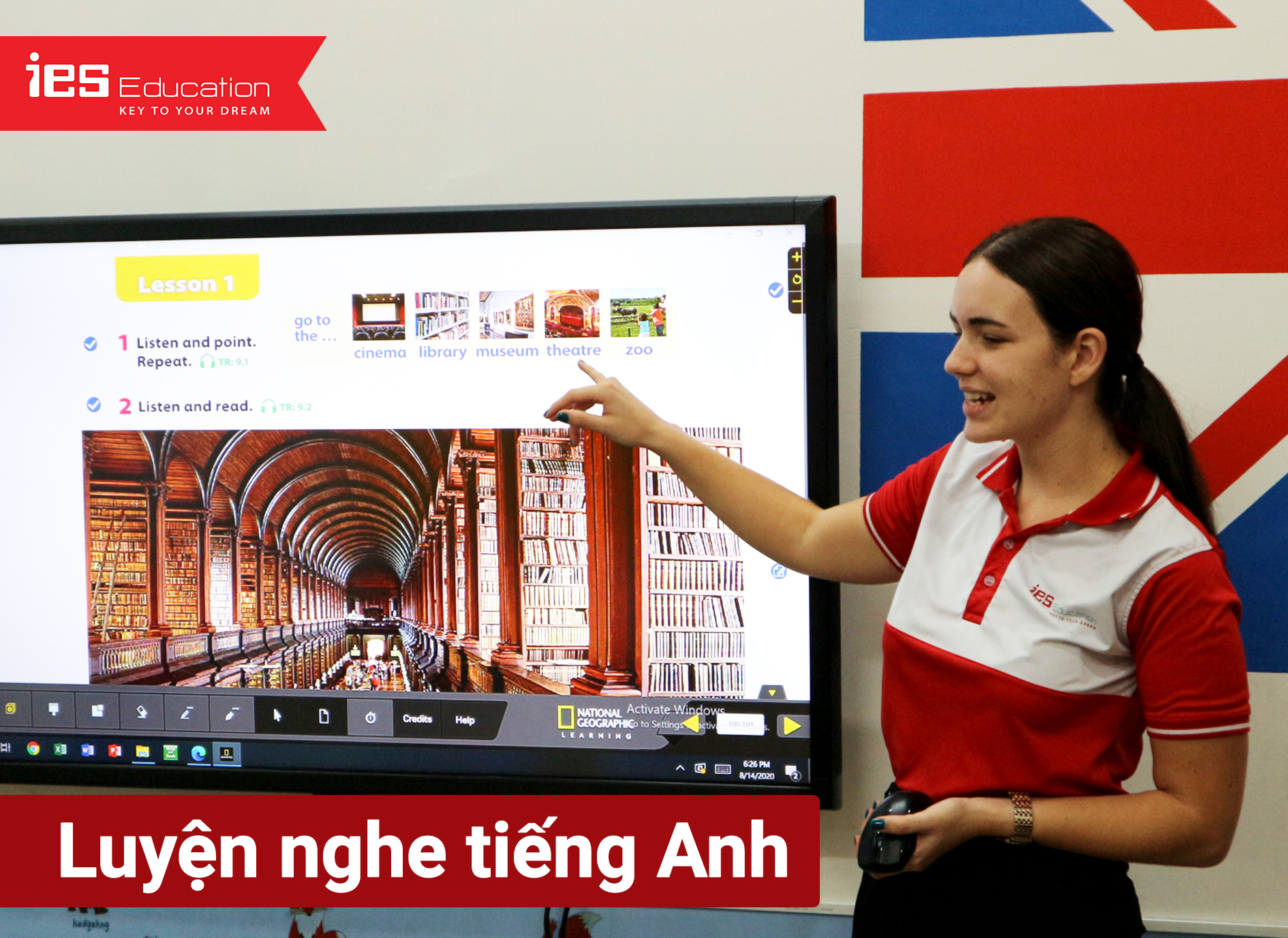 Học tiếng Anh cho người mới bắt đầu - IES Education