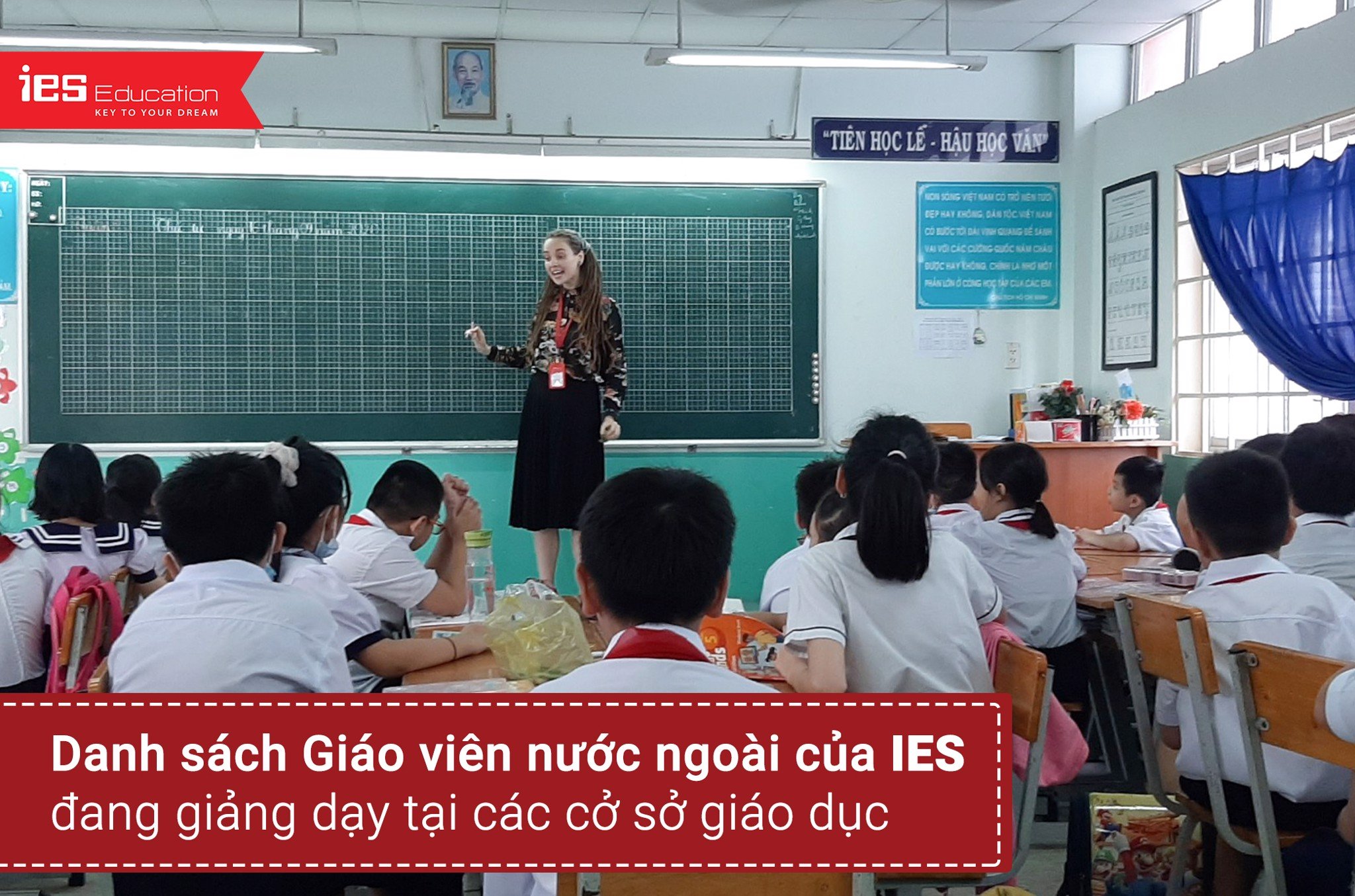 Giáo viên nước ngoài - IES Education