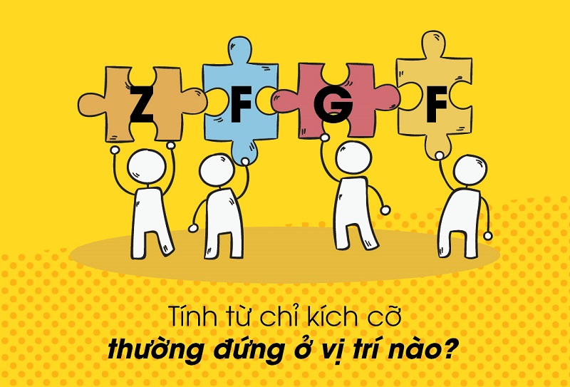 Vị trí đứng của tính từ trong câu tiếng anh