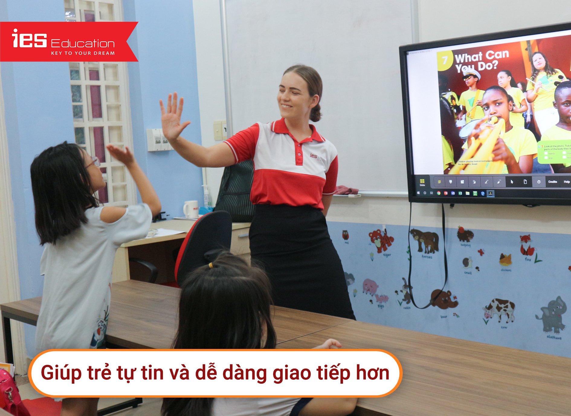 Lợi ích khi trẻ học tiếng Anh sớm - IES Education