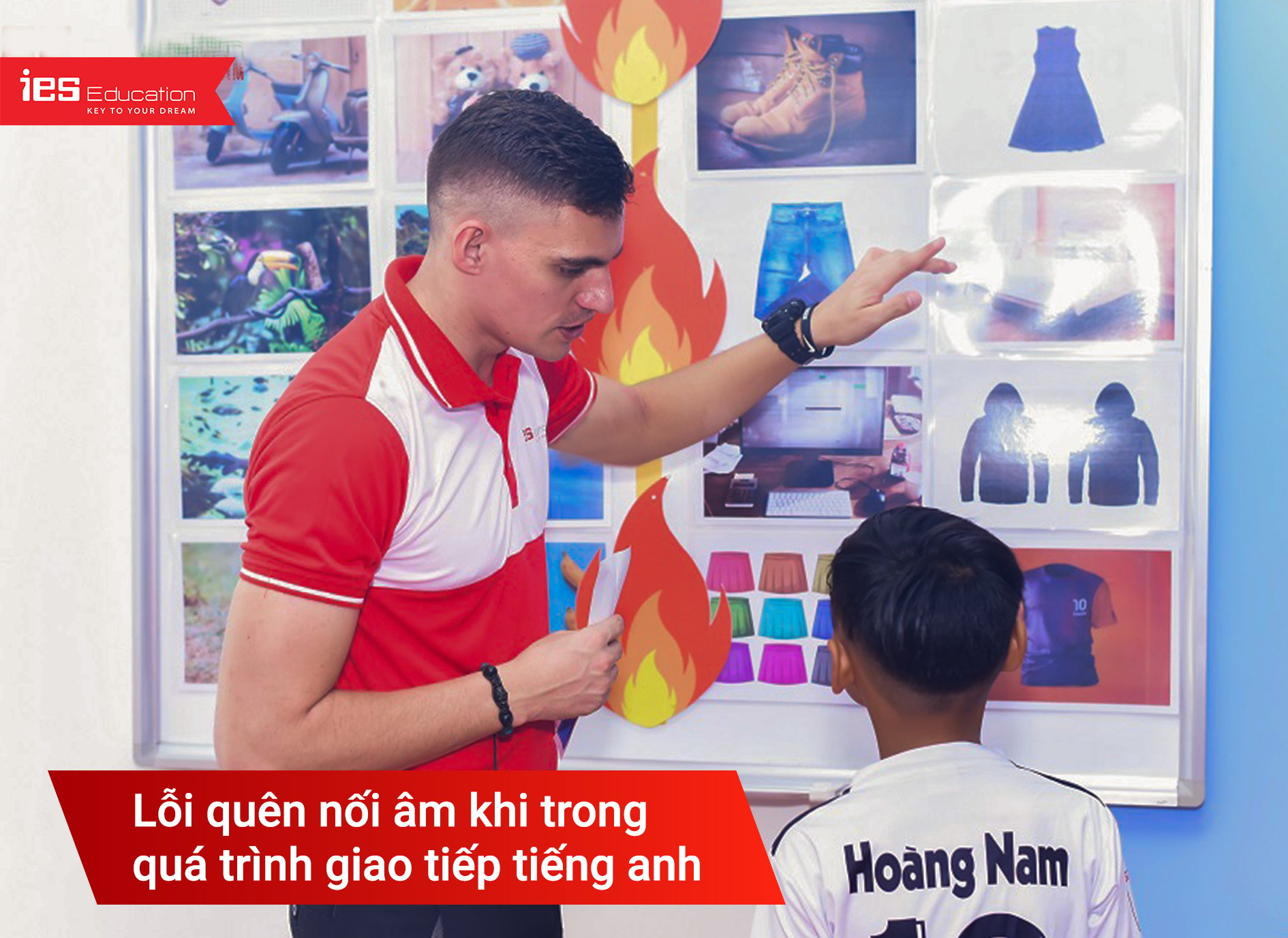 Lỗi phát âm tiếng Anh - IES Education