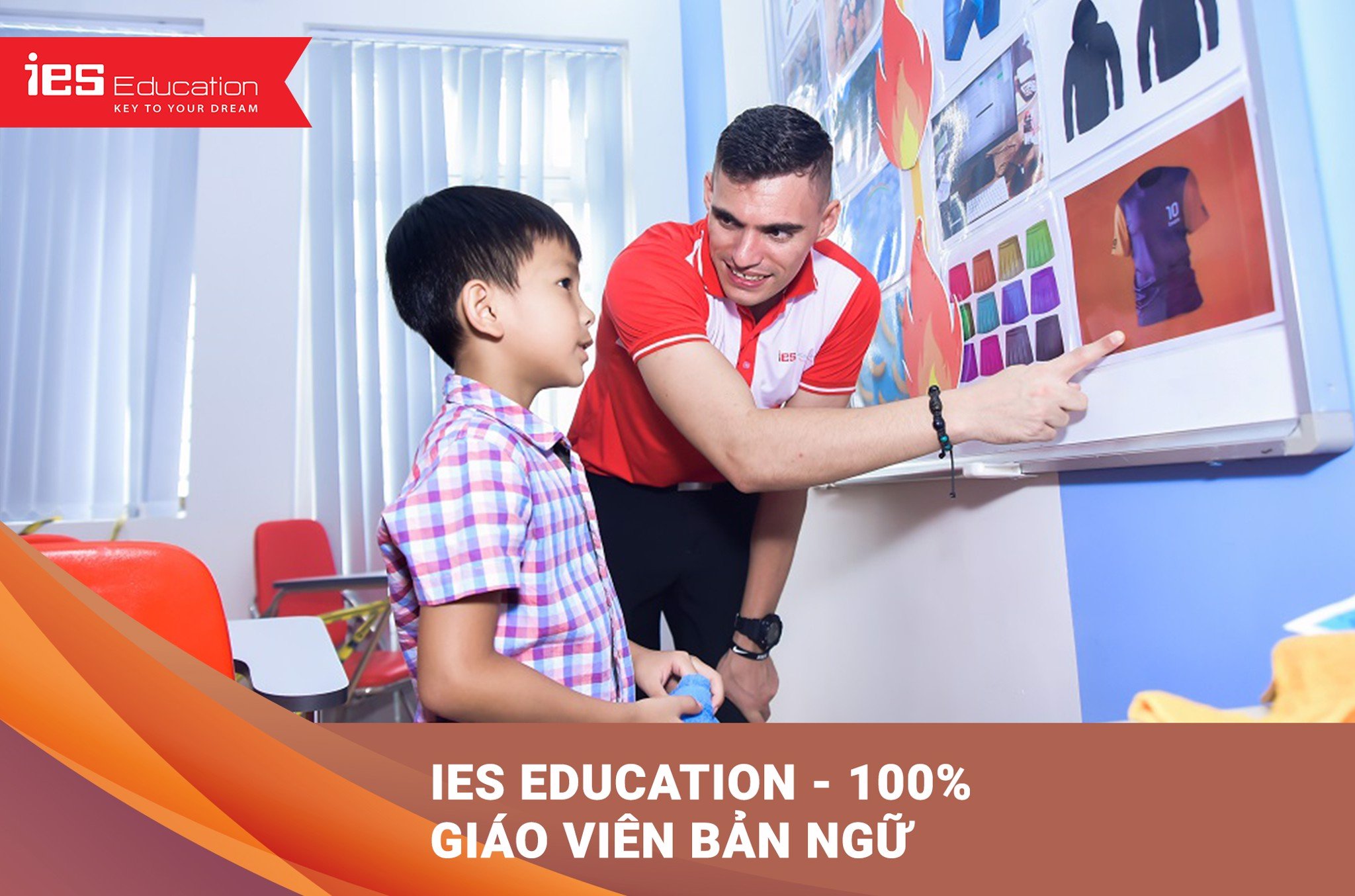 Luyện nói tiếng Anh với người bản ngữ-IES Education