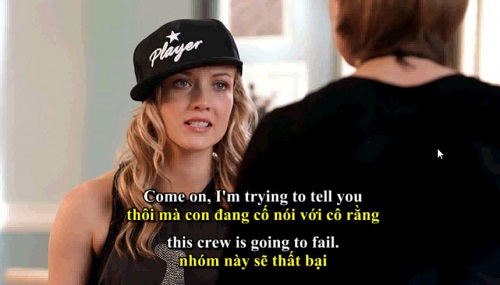 Xem phim với phụ đề Tiếng Anh