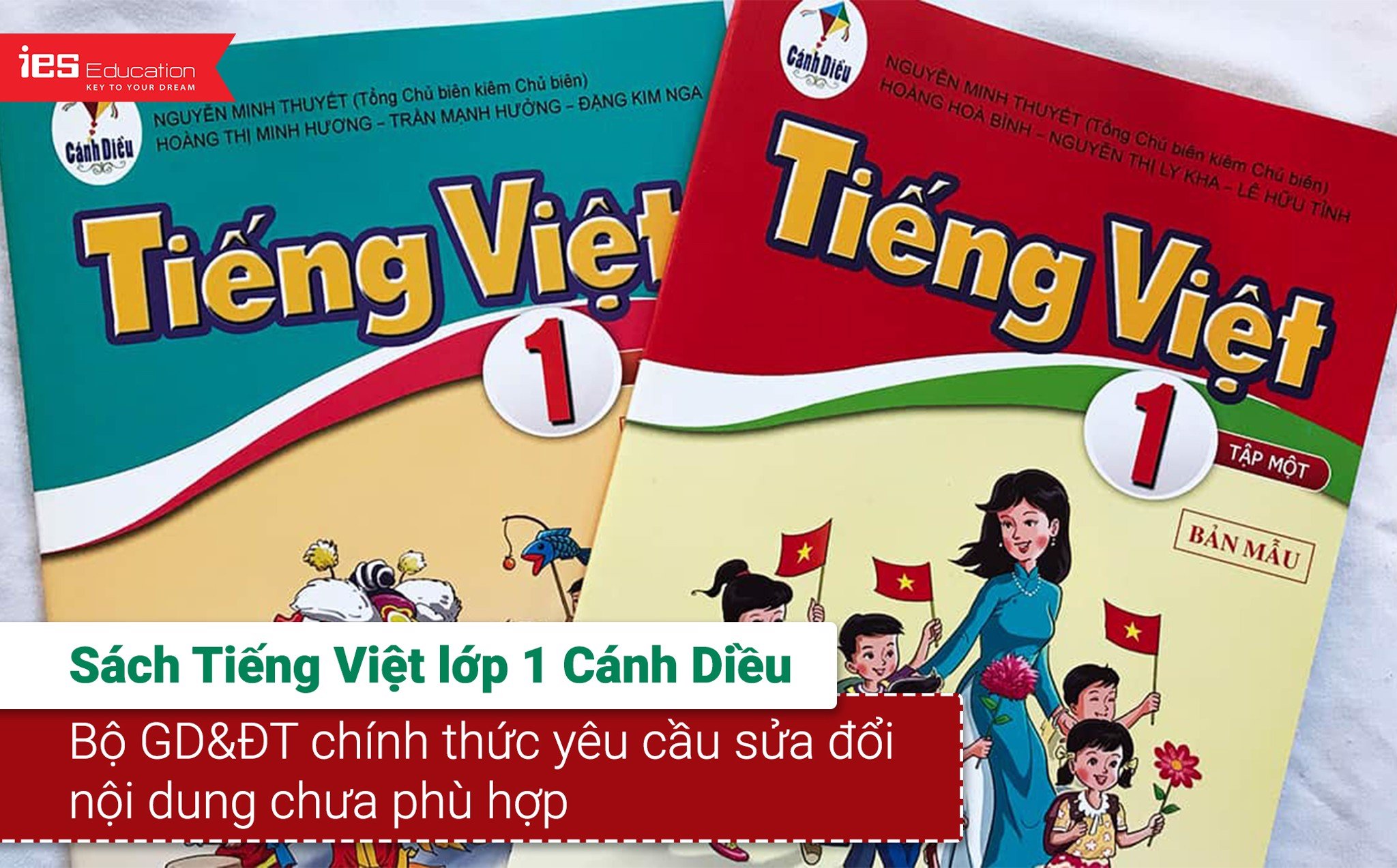 Sách Tiếng Việt lớp 1 - IES Education