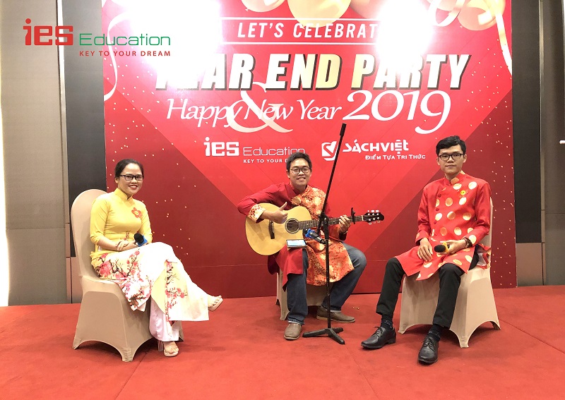 tiêc tất niên year end party 2018 ies education 9