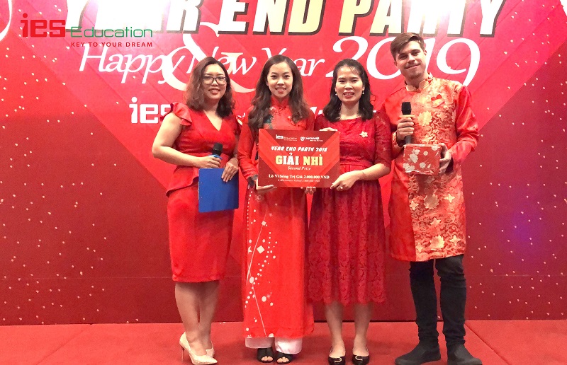 tiệc tất niên year end party 2018 ies education 23