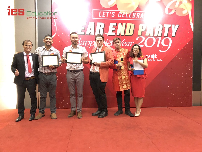 tiệc tất niên year end party 2018 ies education 13