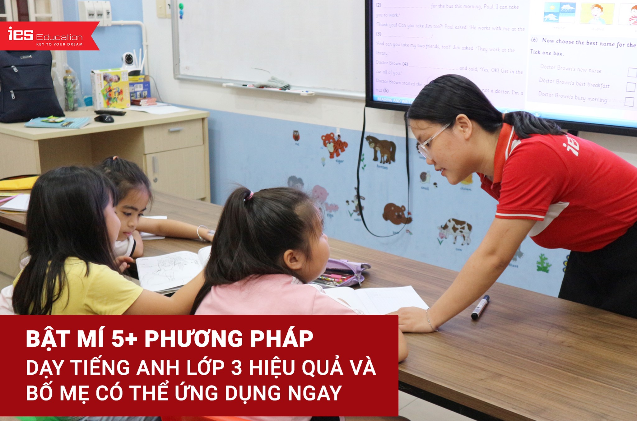 Tiếng Anh lớp 3 - IES Education