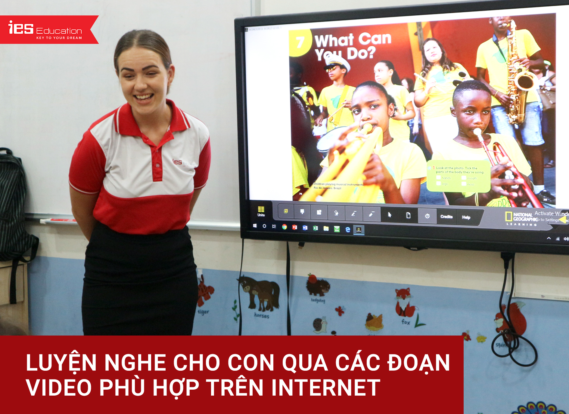 Tiếng Anh lớp 3 - IES Education