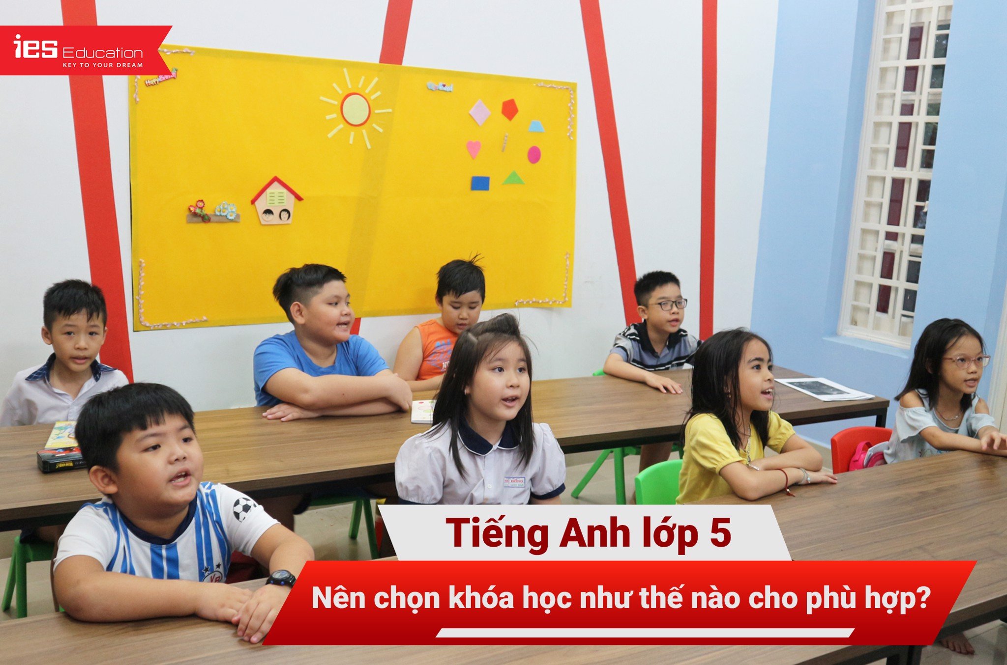 Tiếng Anh lớp 5 - IES Education