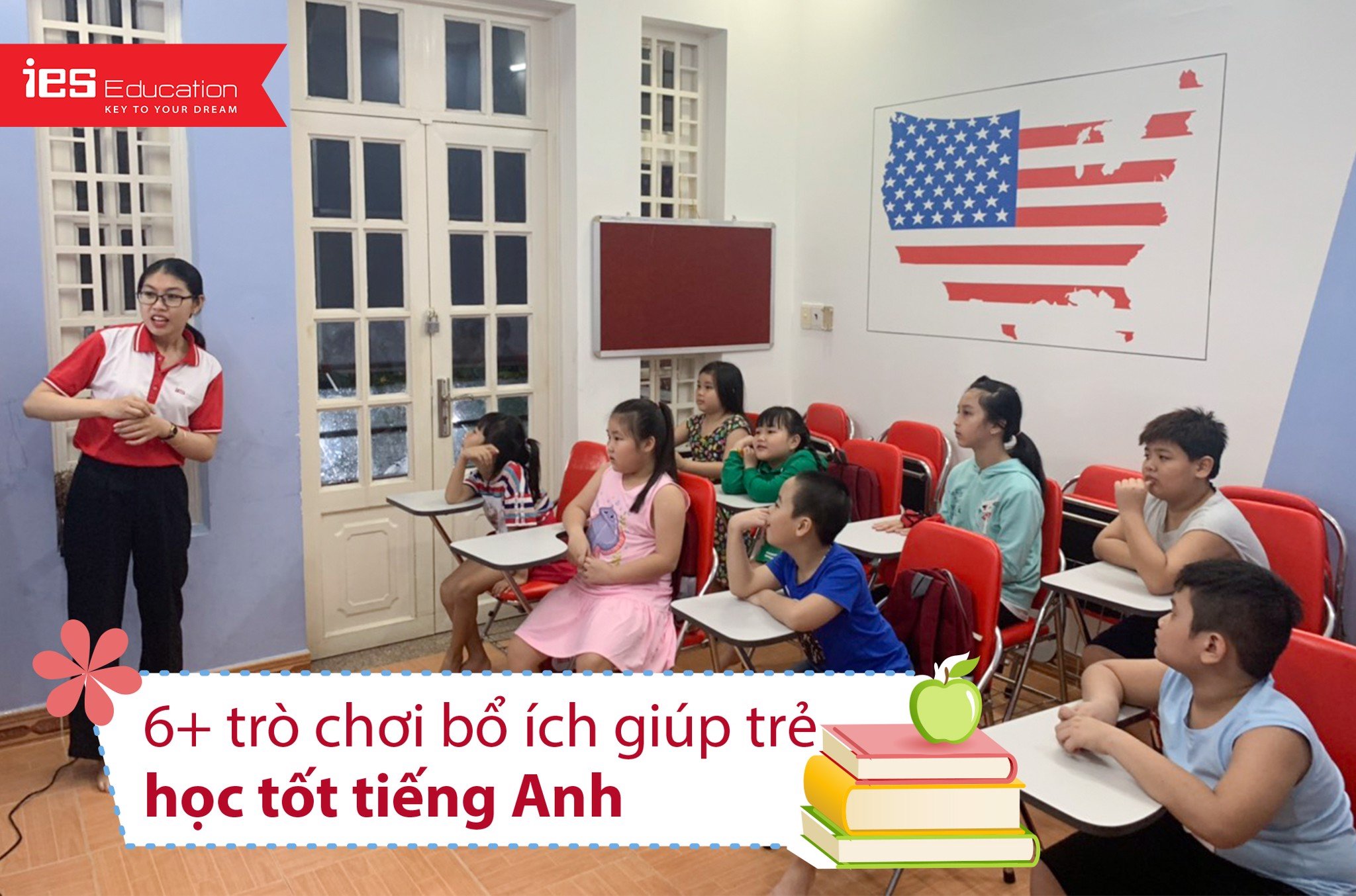 Trò chơi bổ ích giúp trẻ học tốt tiếng Anh - IES Education