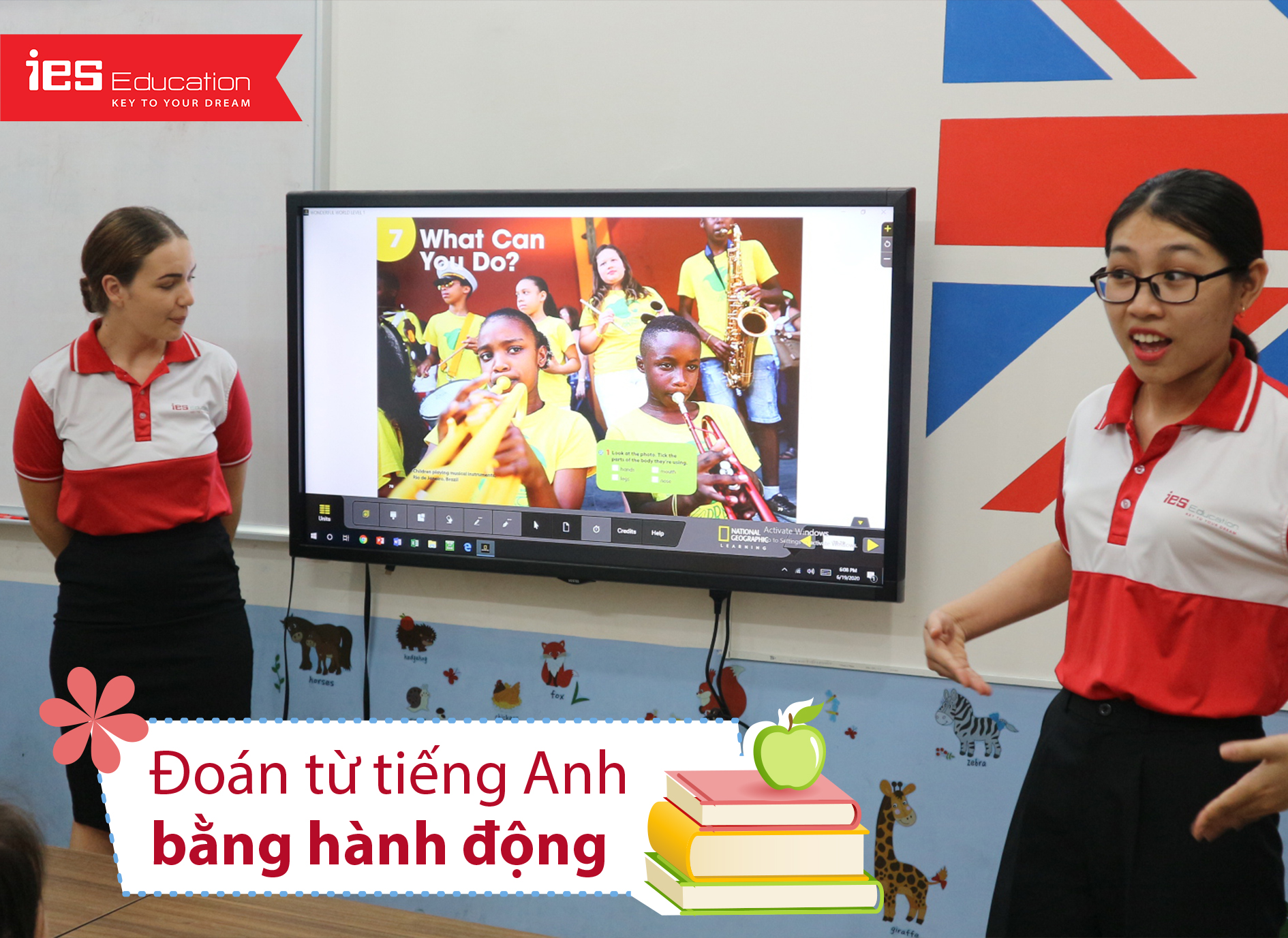 Trò chơi bổ ích giúp trẻ học tốt tiếng Anh - IES Education