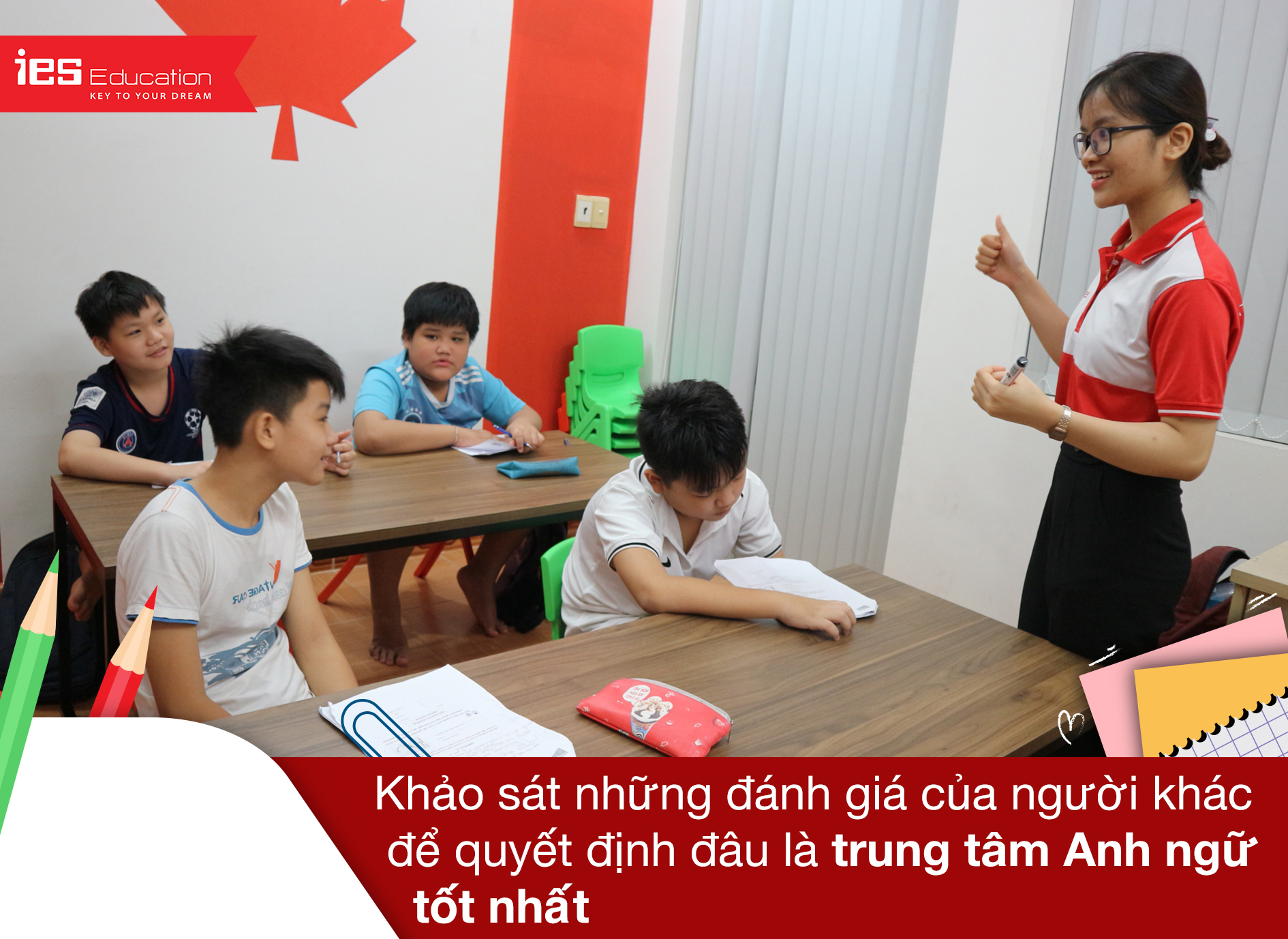 Trung tâm anh ngữ tốt nhất - IES Education