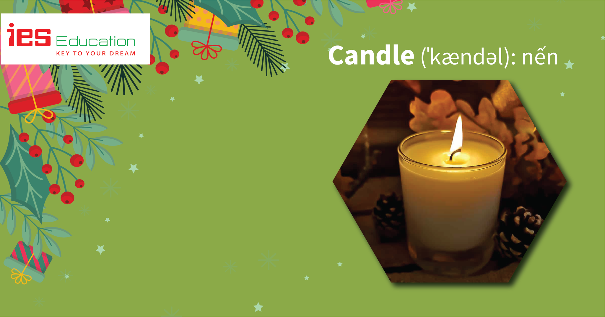 TỪ VỰNG TIẾNG ANH VỀ GIÁNG SINH, NOEL