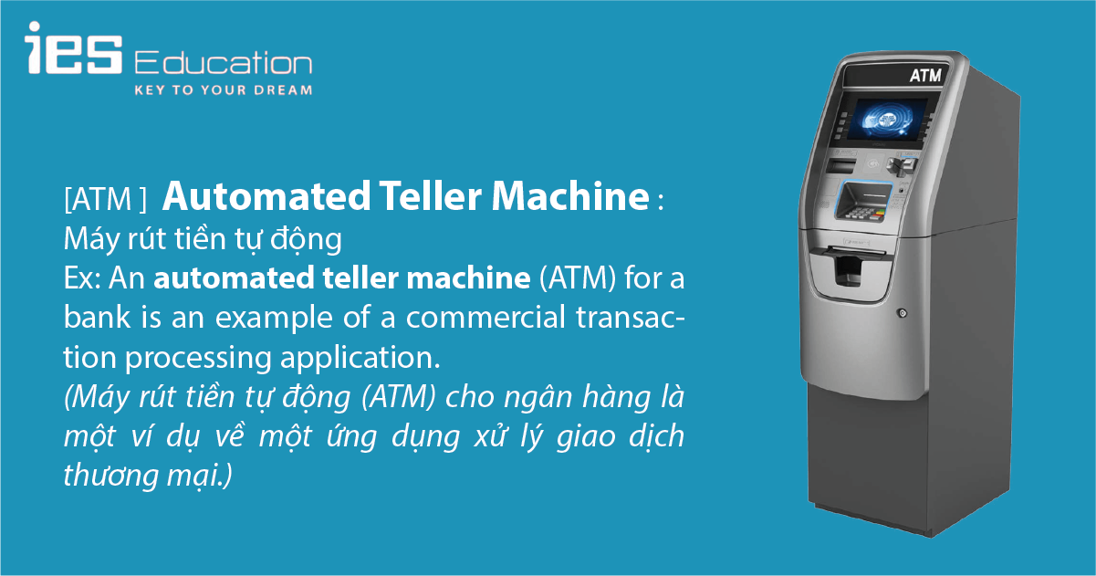 TỪ VỰNG TIẾNG ANH THƯƠNG MẠI CÓ VÍ DỤ MINH HOẠ