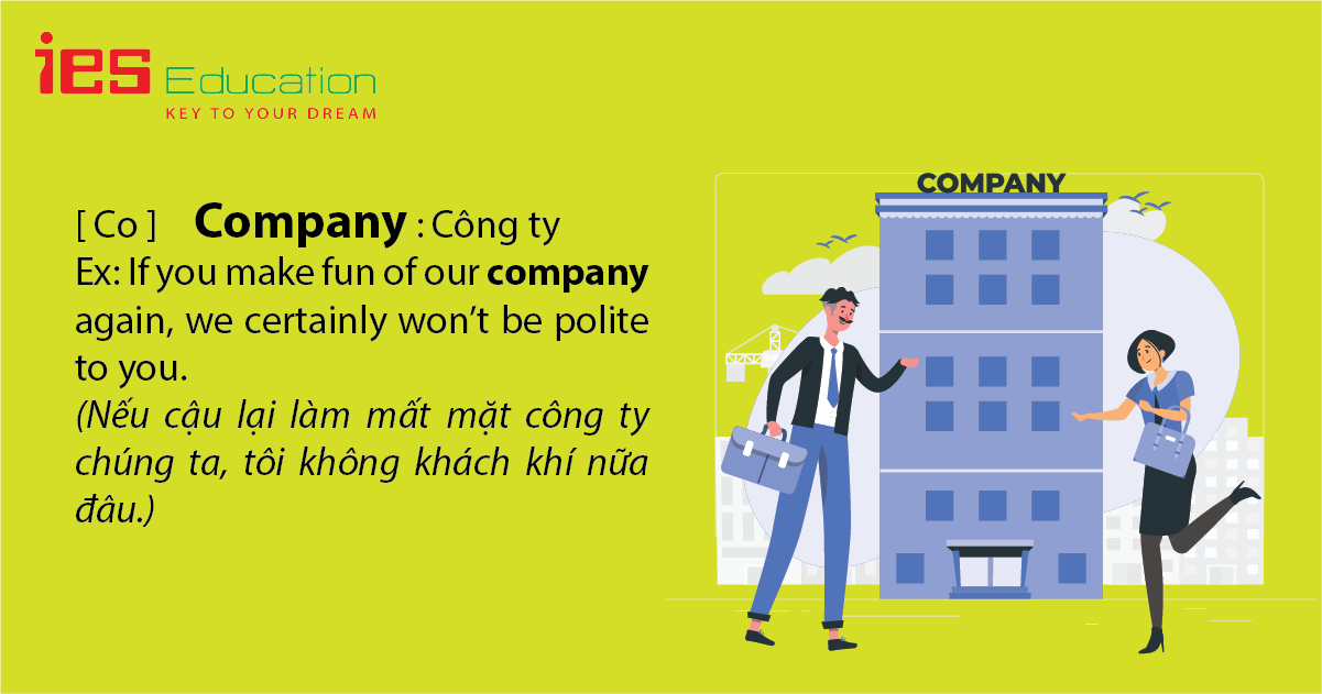 TỪ VỰNG TIẾNG ANH THƯƠNG MẠI CÓ VÍ DỤ MINH HOẠ