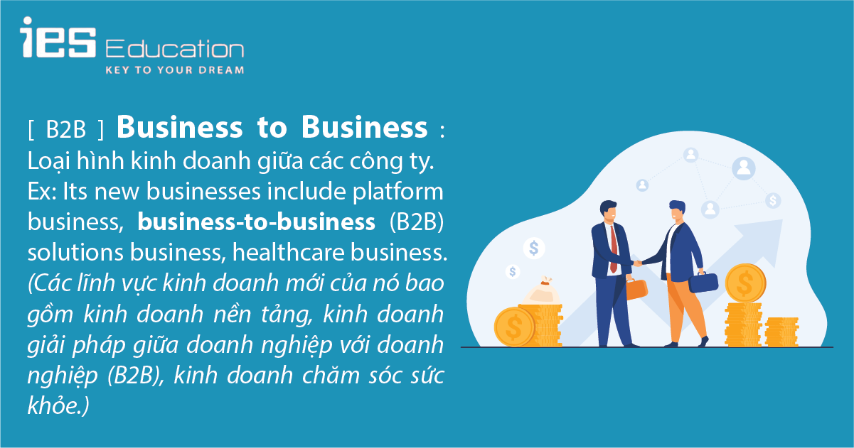 TỪ VỰNG TIẾNG ANH THƯƠNG MẠI CÓ VÍ DỤ MINH HOẠ