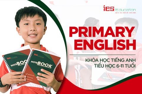 KHÓA HỌC TIẾNG ANH TRỰC TIẾP TIỂU HỌC - IES PRIMARY