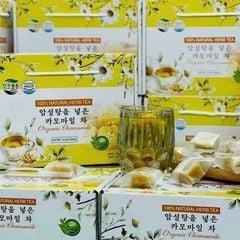  Trà hoa cúc đường phèn mật ong 