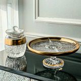 Bộ Pha lê mài mạ vàng 24k