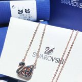 dây chuyền Swa.rovski thiên nga facet xoay 2 mặt