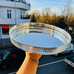  Khay bạc Edzard từ Bremrn 30cm 