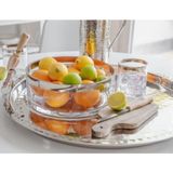 Khay bạc size đại Edzard 54cm