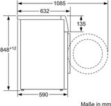 Máy giặt Bosch WAV28K43 serie 8
