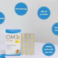  Hộp Omega3 Junior cung cấp DHA 45v 