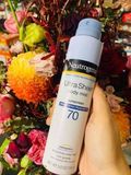 Xịt Chống Nắng Neutrogena Xịt Ultra Sheer Body Mist Sunscreen Broad Spectrum SPF 70+ hàng mới toang