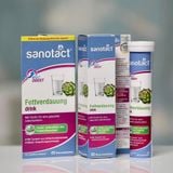 Viên sủi Sanotact Fettverdauung, thải độc gan và giảm mỡ máu, 20 viên