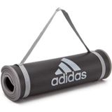 Thảm tập Yoga Adidas - đen viền đỏ