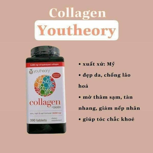 Viên uống Collagen Youtheory Type của Mỹ – Gia dụng xách tay Đức