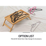 Móc quần áo phủ nhung Morafell NON-SLIP