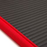 Thảm tập Yoga Adidas - đen viền đỏ
