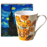 Cốc cao Vangogh sứ xương cao cấp 420ml