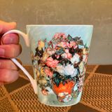 Cốc cao Vangogh sứ xương cao cấp 420ml