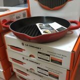 Chảo Nướng Le Creuset Hình Tròn 25cm màu đỏ