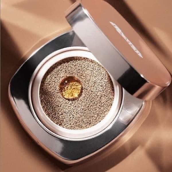 La Mer Cushion Compact Foundation – 01 Pink Porcelain, Mattierend, Mit Hoher Deckkraft