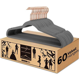 Bộ mắc nhung móc đồng hãng Velvet