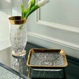 Bộ Pha lê mài mạ vàng 24k