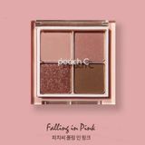 Phấn mắt 4 ô Peach C Falling In Eyeshadow Palette