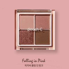  Phấn mắt 4 ô Peach C Falling In Eyeshadow Palette 