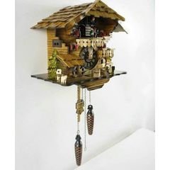  Đồng hồ Cuckoo Engstler 490 QMT Kuckucksuhr 28 cm 