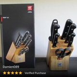 Bộ dao Zwilling Twin Gourmet 8 món - made in Spain